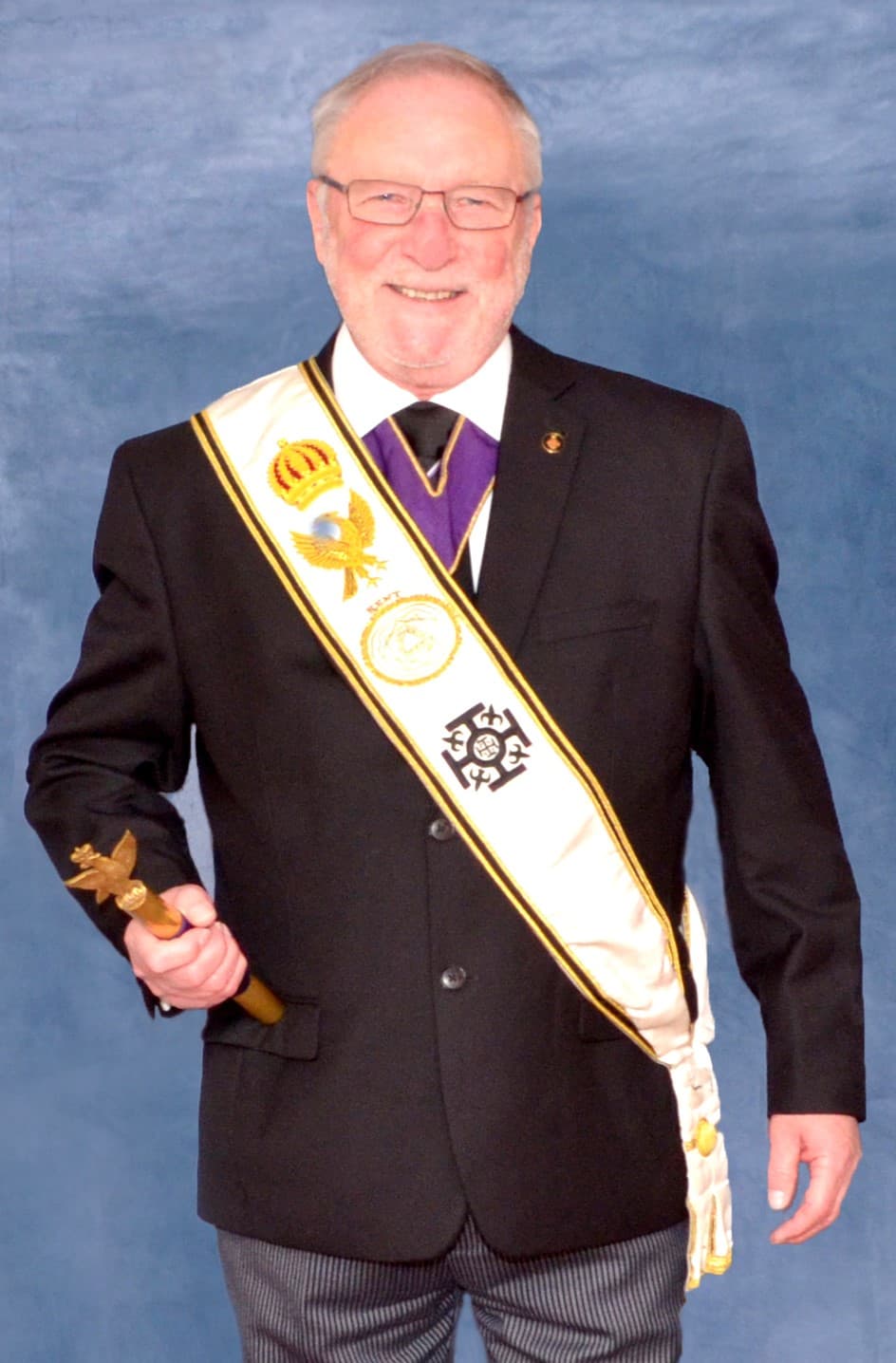 R.Ill.Kt. David Green, Intendant General for the Division of Kent.